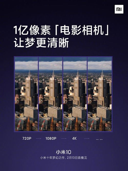 小米10攝像頭參數(shù)官宣 一億像素主攝、120幀慢動(dòng)作與HEIF加持，專業(yè)級(jí)影像體驗(yàn)觸手可及